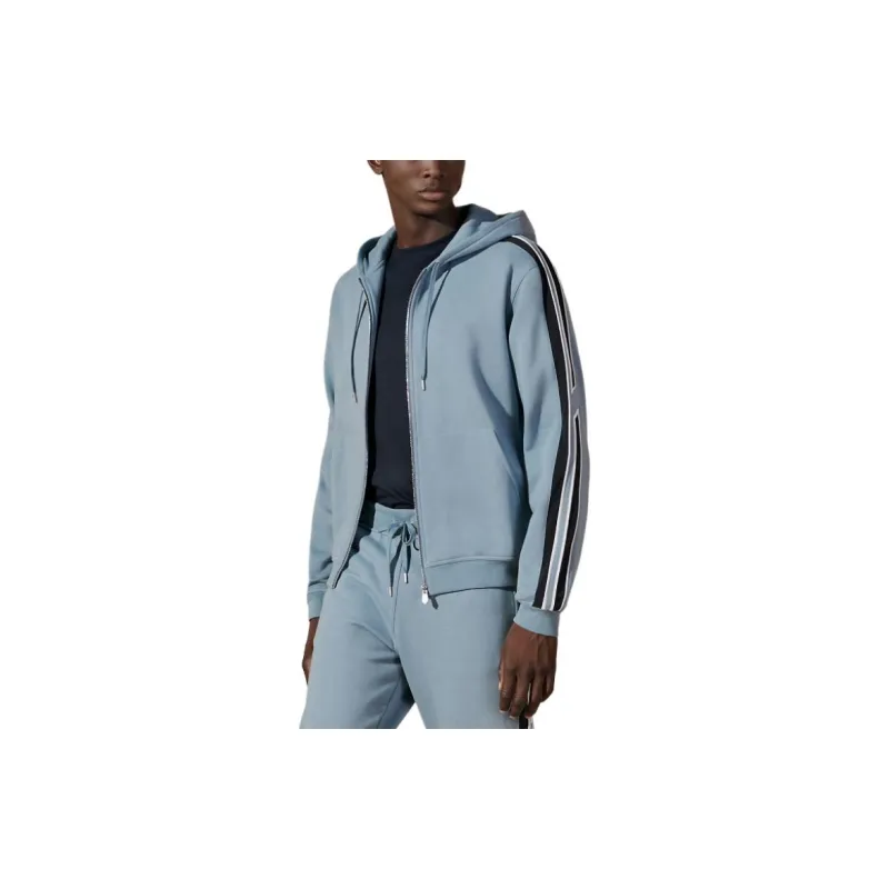 HERMES Sweatshirt Men's Light Gray Blue-1