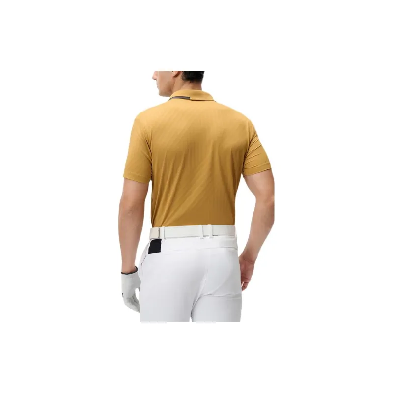 FILA Polo Shirt Men's Yellow Tree Brown-4