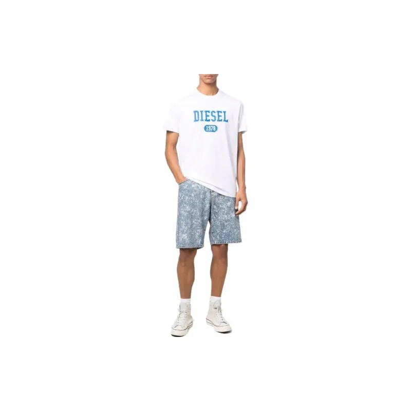 DIESEL T Shirts Men White-3