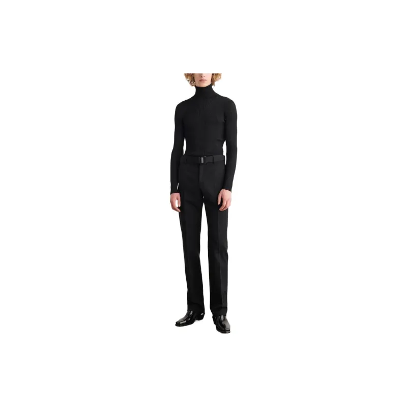OFF WHITE Buckle Dry Wool Slim Pant-1