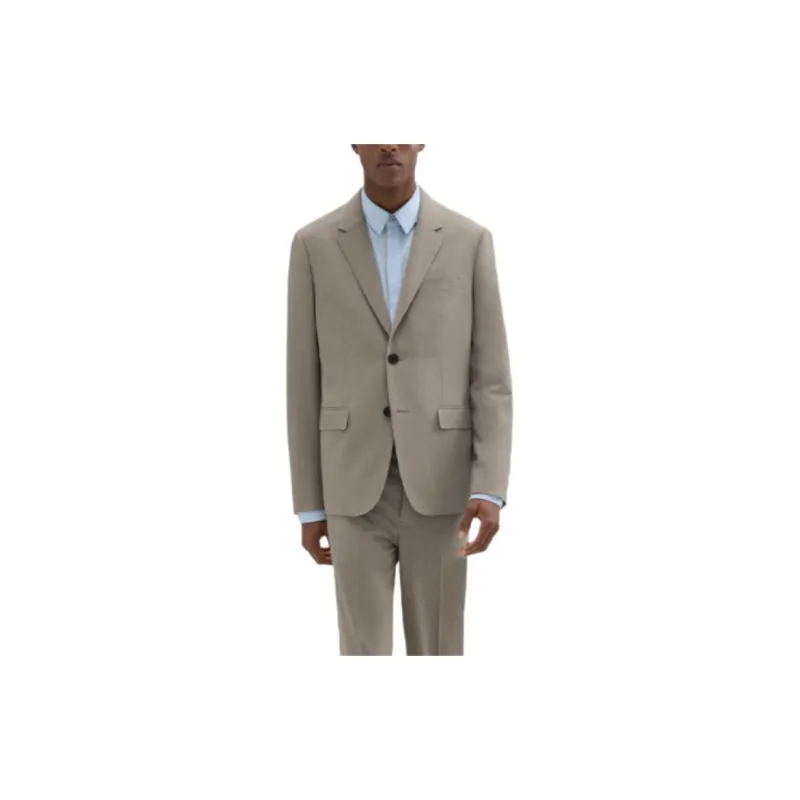 THEORY THEORY Designer Co authored Collection Business Suit Men's Light Khaki-1