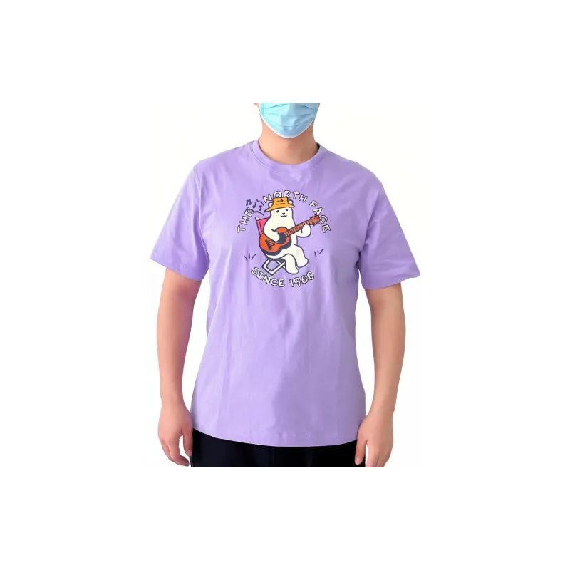 THE NORTH FACE T Shirt Unisex Purple-2
