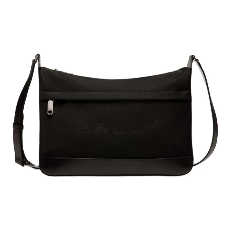 BALLY Logo print Messenger Bag-0