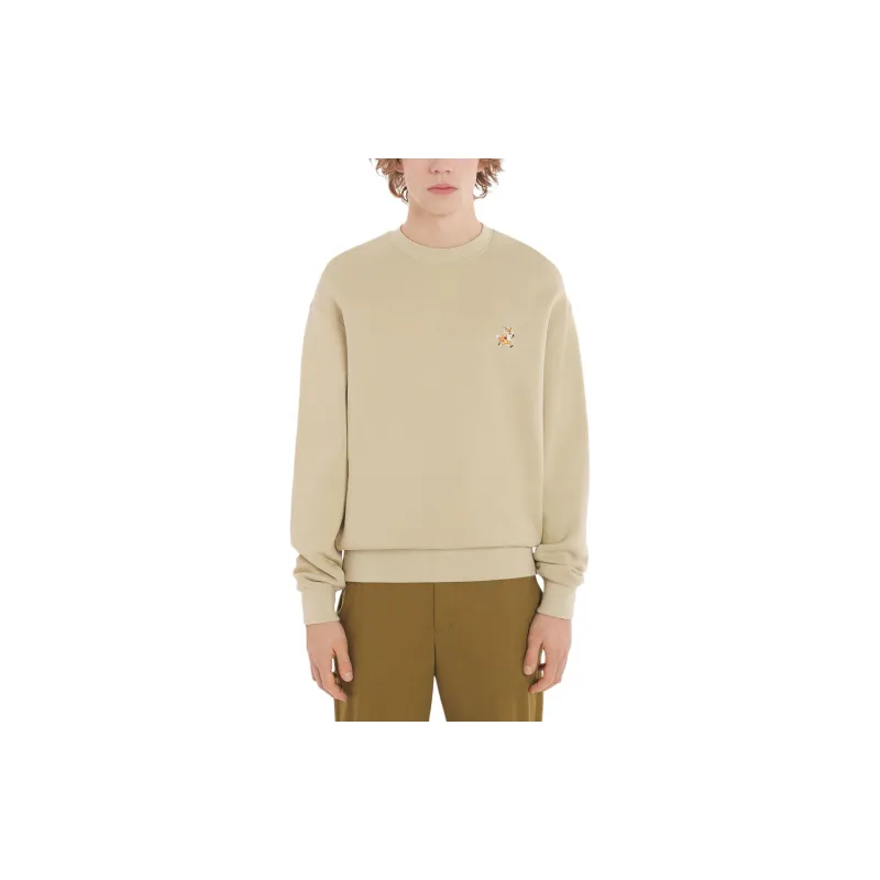Maison Kitsune Speedy Fox Patch Crewneck Sweatshirt-3
