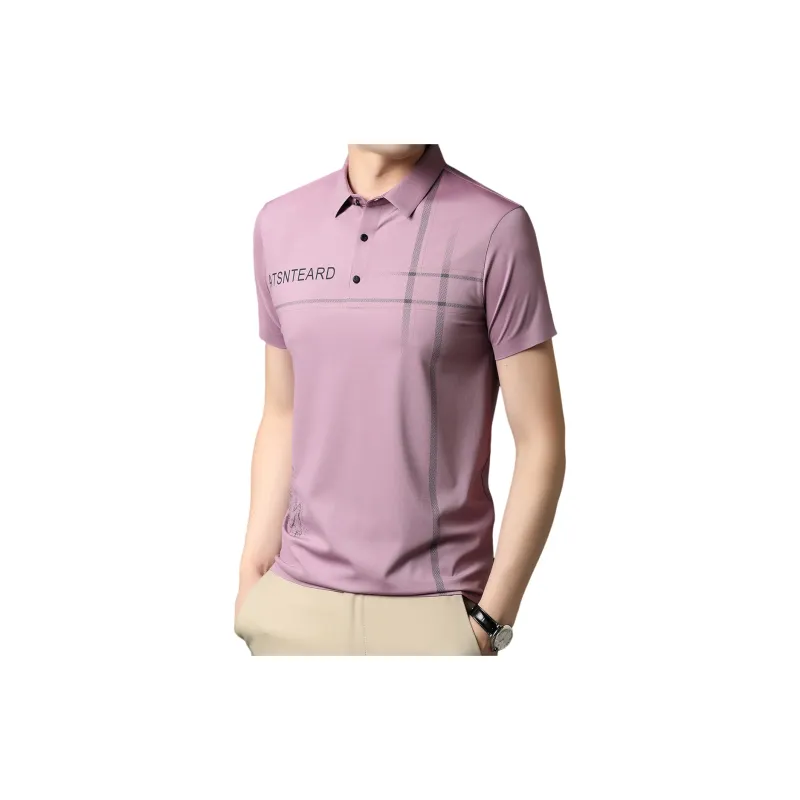 H YXIANG Polo Shirts Men-3