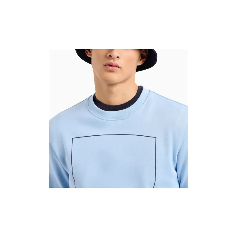 ARMANI EXCHANGE Milano Edition print Cotton Sweatshirt-4