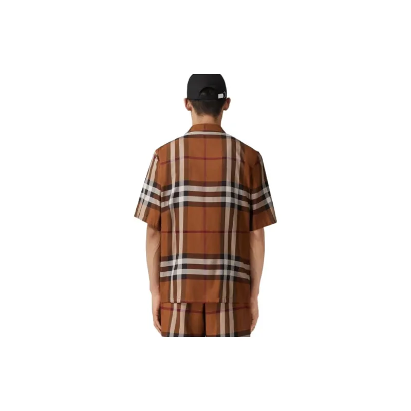 Burberry SS22 Shirt Men's Dark Birch Brown-2