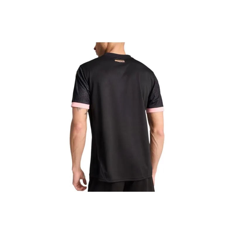 PUMA SS24 Soccer Jersey Men's Pink Black Gold-3