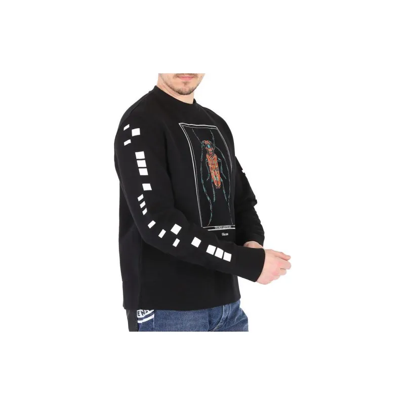 Roberto Cavalli Sweatshirt Men's Black-3