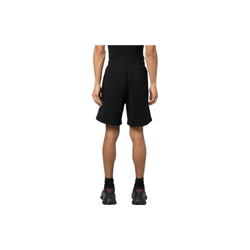 DSQUARED2 Logo Print Cotton Track Shorts-2