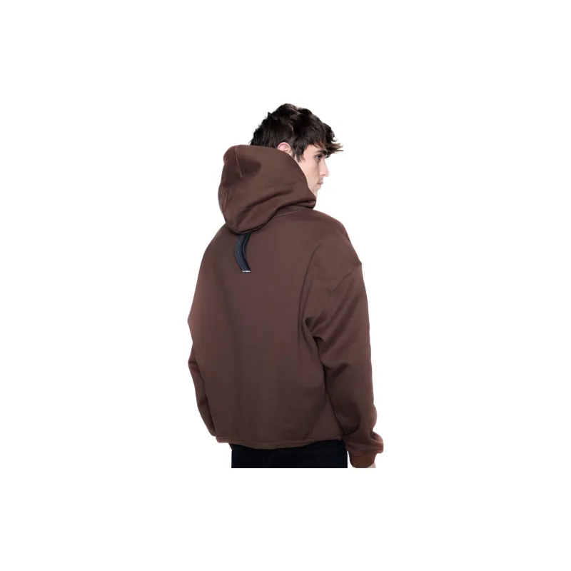 LVXWA Sweatshirts Unisex Brown-4
