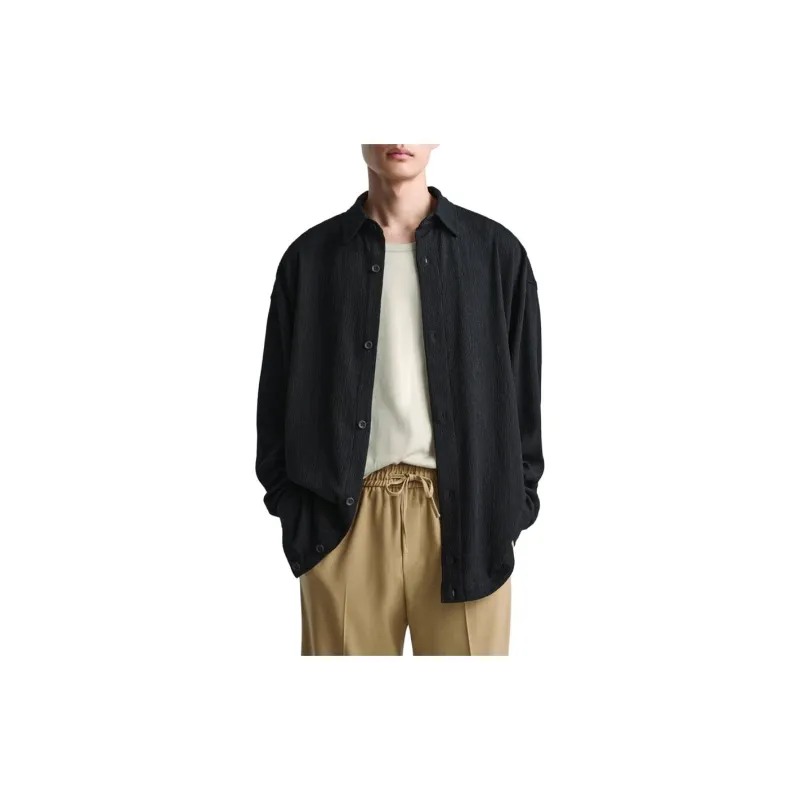 ZARA Shirts Men Black-3