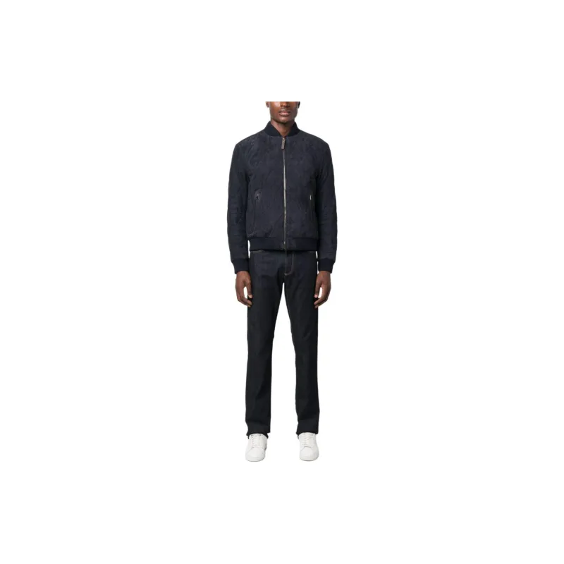 Canali Slim-cut Cotton Jeans-1