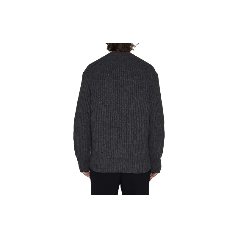 Alexander McQueen Crewneck Oversized Jumper-3