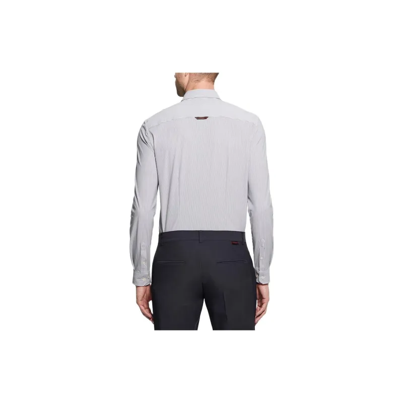GUESS Sunset Tech-Stretch Shirt Shirt Men's Gray-3