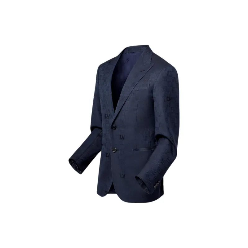 LOUIS VUITTON Single Breasted Wool Pont Neuf Jacket-2