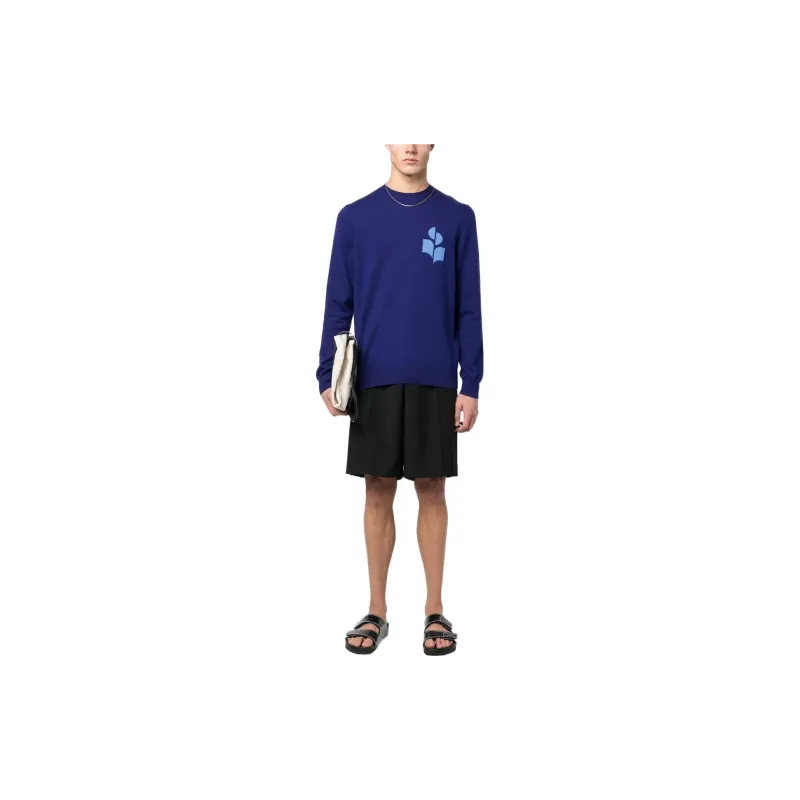 ISABEL MARANT Sweaters Men Blue-2