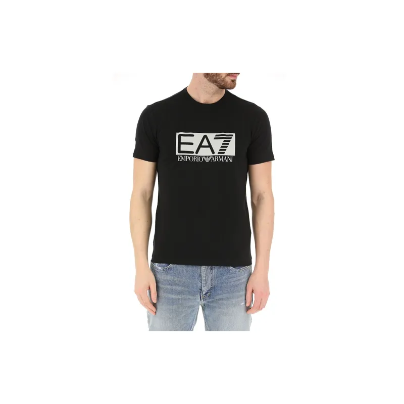 EMPORIO ARMANI T-Shirts Men Black-3