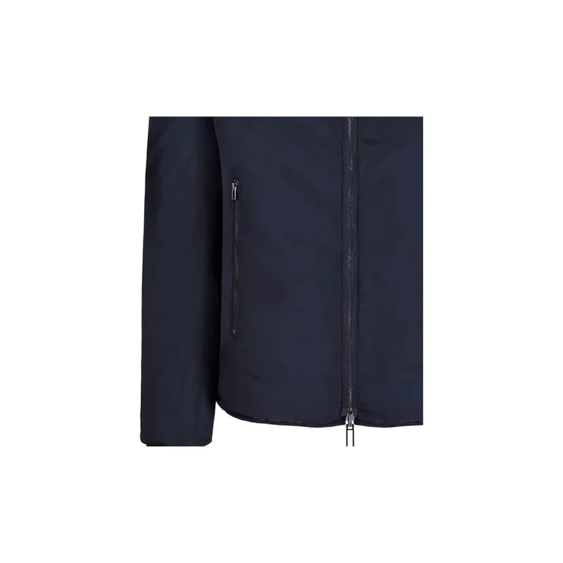 EMPORIO ARMANI Reversible Logo embroidered Bomber Jacket-6