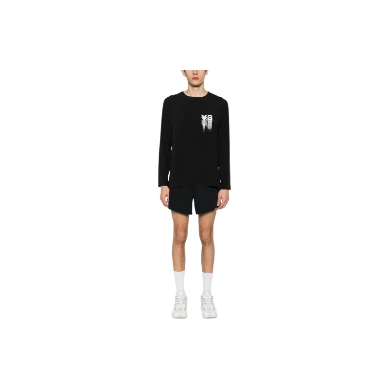 Y 3 Logo Printed T Shirt-2