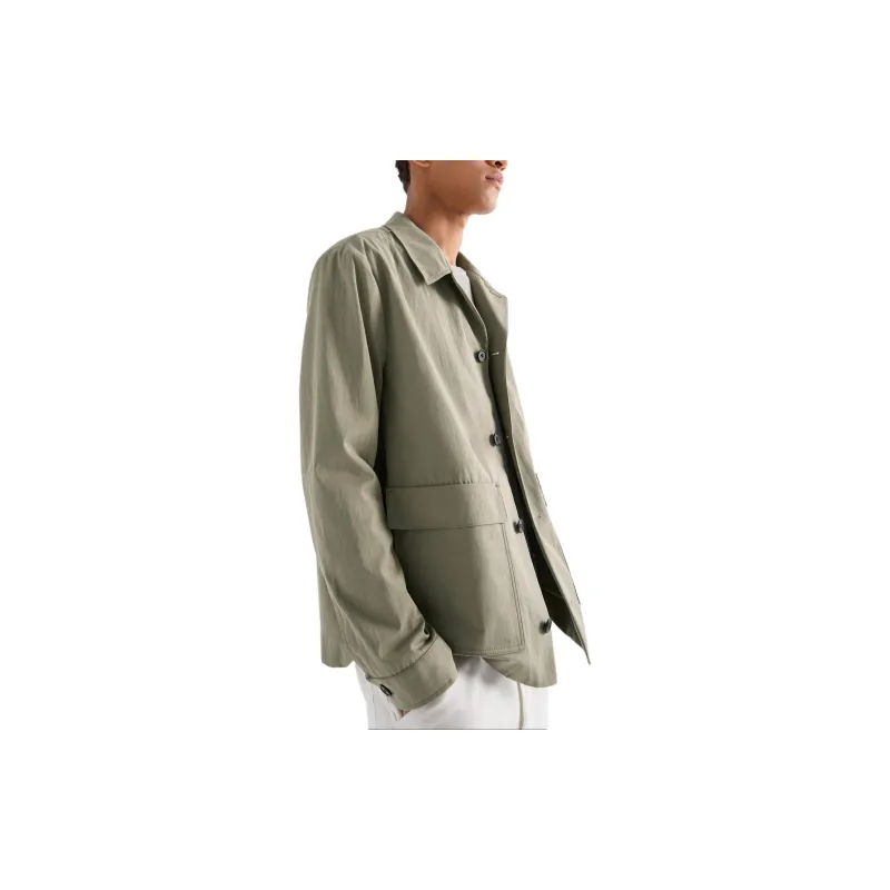 Massimo Dutti Jackets Coats Men's Green-4