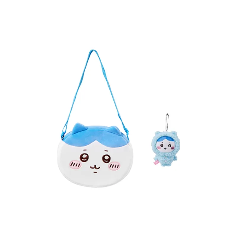 MINISO Chiikawa Casual Plush Shoulder Bag, Crossbody Bag, Shopping Bag Regular Unisex Chiikawa/Hachiware/Usagi-13