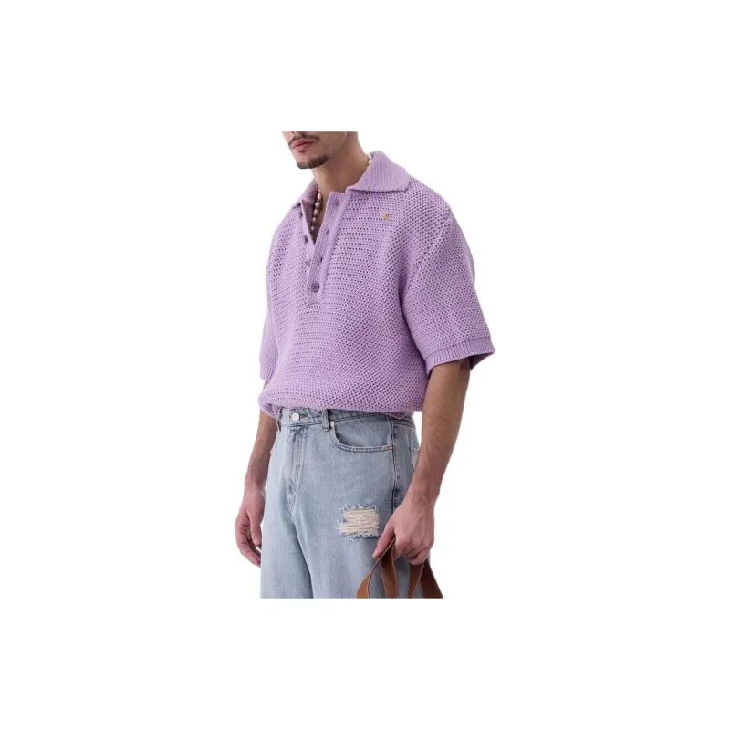 RECTO Knitwear Men Lilac-4
