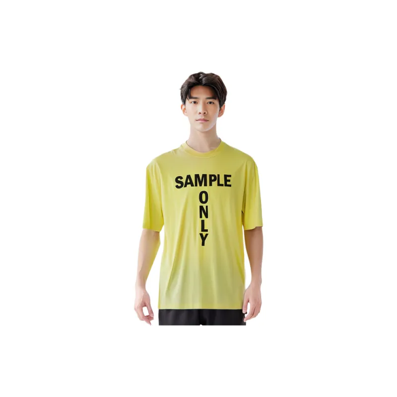 Acne Studios SS22 T Shirt Men's Yellow Green-5