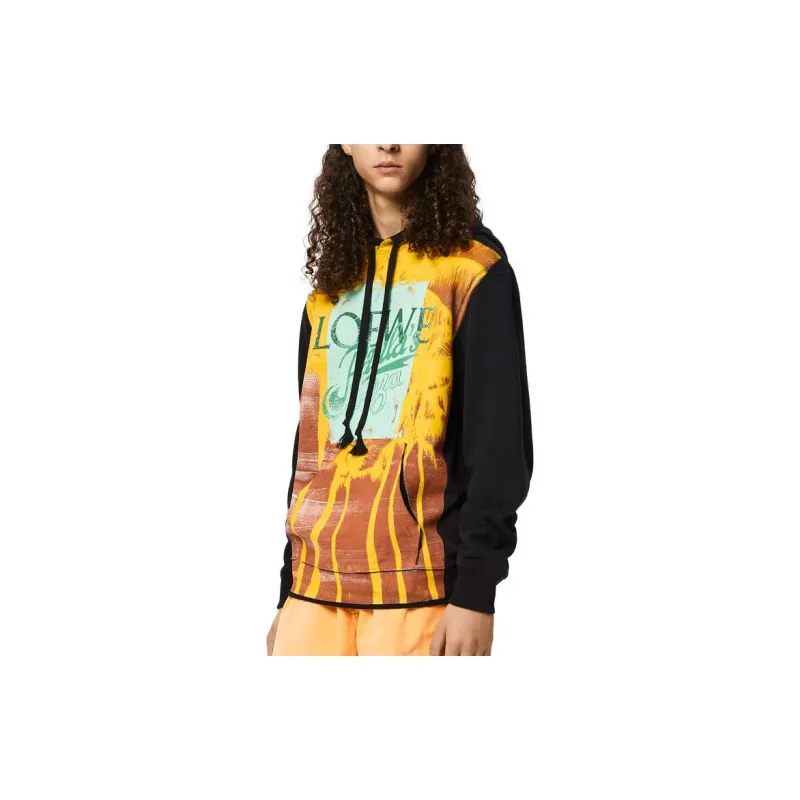 LOEWE Sweatshirts Men Black-3