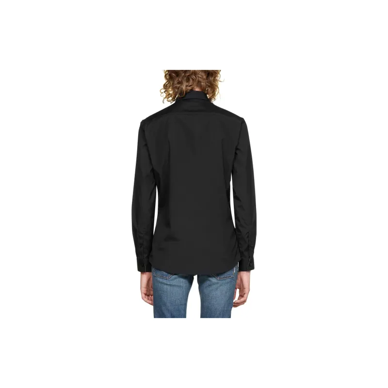 Burberry Equestrian Knight Embroidered Buttoned Shirt-5