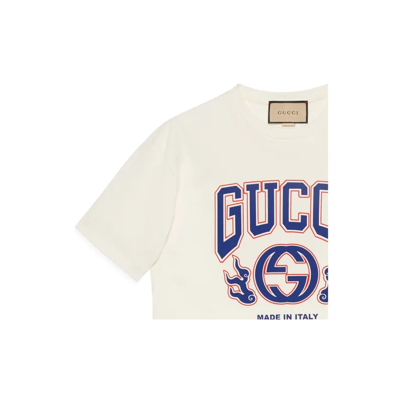 GUCCI Chinese New Year SS24 T Shirt Men's Ivory White-6