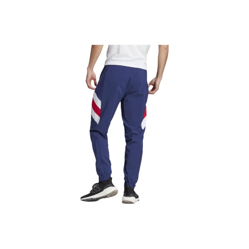 Adidas Ajax AmsterdamIcon Woven Tracksuit Bottoms Soccer Bottoms Men's Blue-3