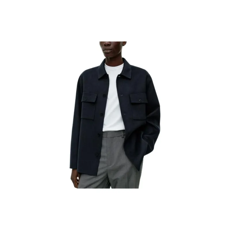 ARKET Jackets Coats Men's Dark Blue-1