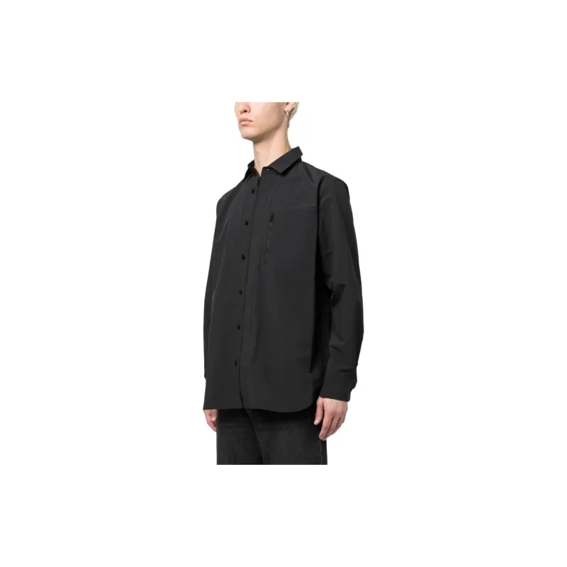 Sacai Long sleeved Zip up Shirt-3