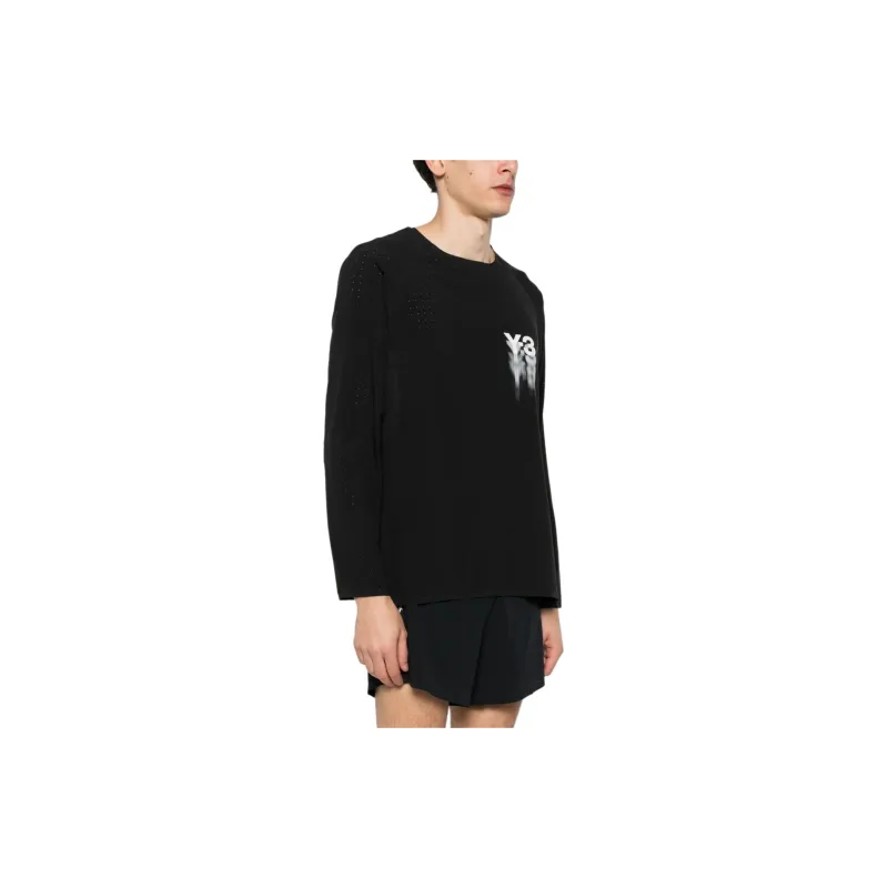 Y 3 Logo Printed T Shirt-3