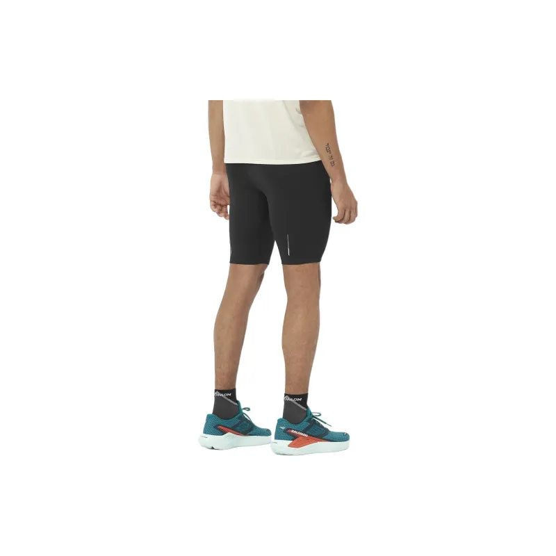 SALOMON CROSS RUN Sports Shorts Men Pitch Black-3