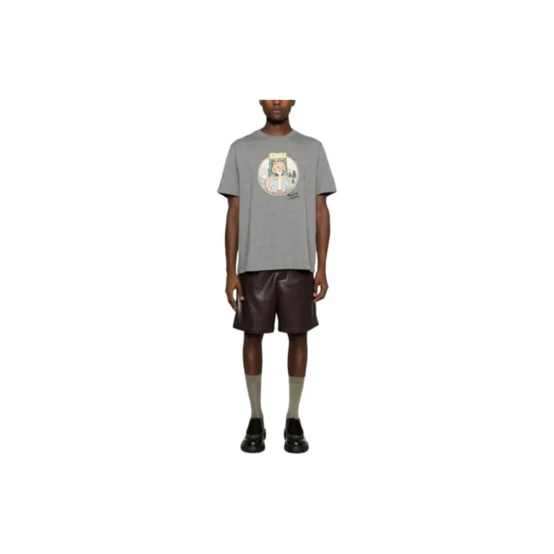 Maison Kitsuné Rambling Fox T shirt-1