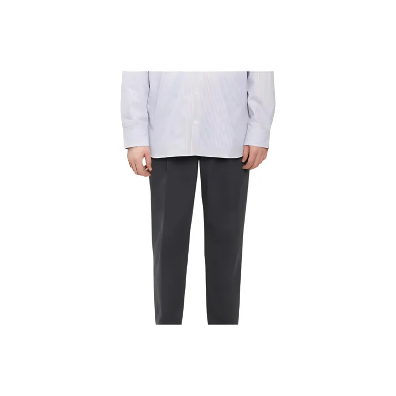 LA GARCONNE SS24 Casual Pants Men's Smoke Gray-4