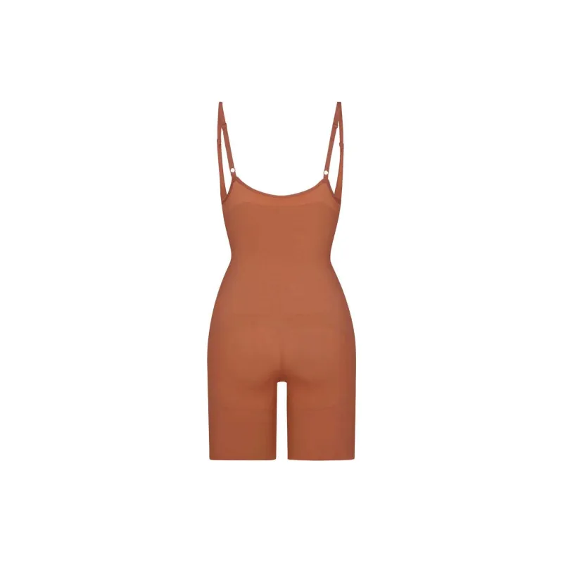 SKIMS SEAMLESS SCULPT BUTT LIFTING OPEN BUST BODYSUIT Bodysuits Women's BRONZE/Bronze-1