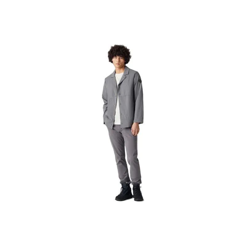 Timberland Casual Pants Men Gray-2