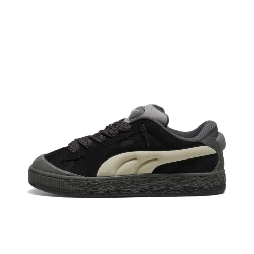 PUMA Suede XL Tennis Shoes Men Low-Top Black