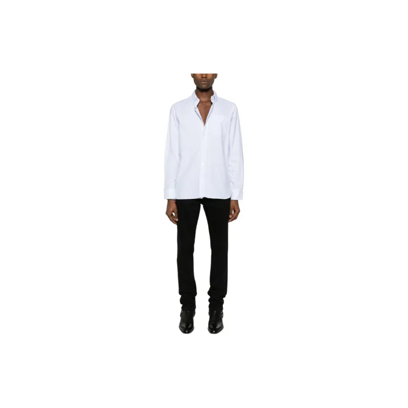 TOM FORD Striped Cotton Shirt-1