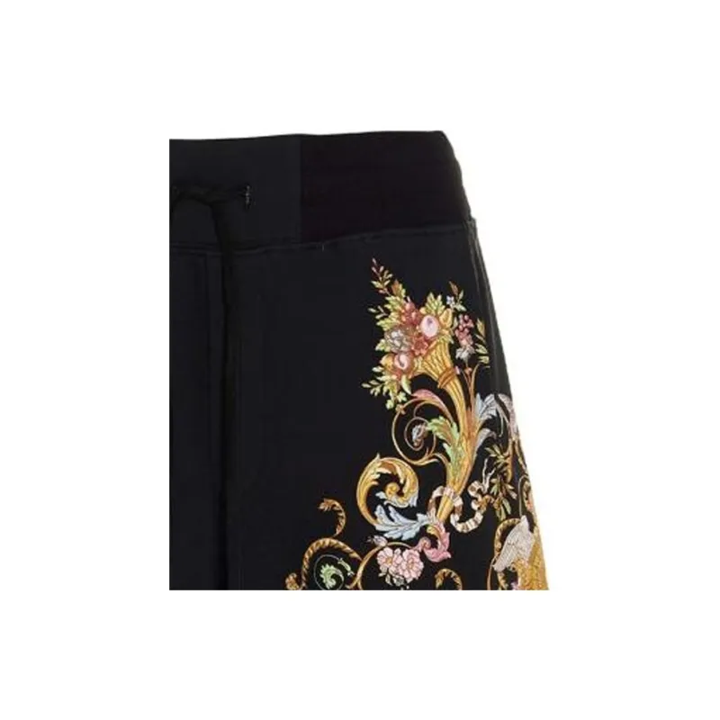 VERSACE SS23 Casual Shorts Men's Black-3