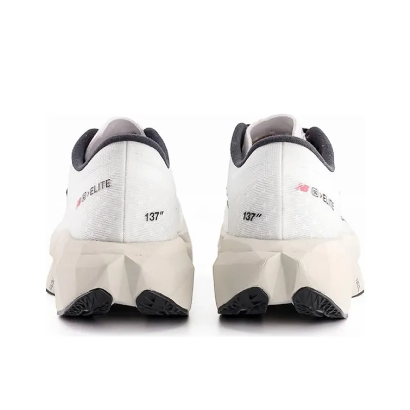 Paperboy x New Balance NB FuelCell SC Elite V4 Anti Slip Wear Resistant Low Top Running Shoes Unisex White Black-3
