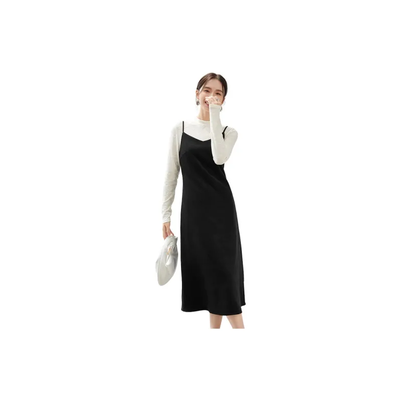 SENTUBILA Casual Suits Women's White & Black-1