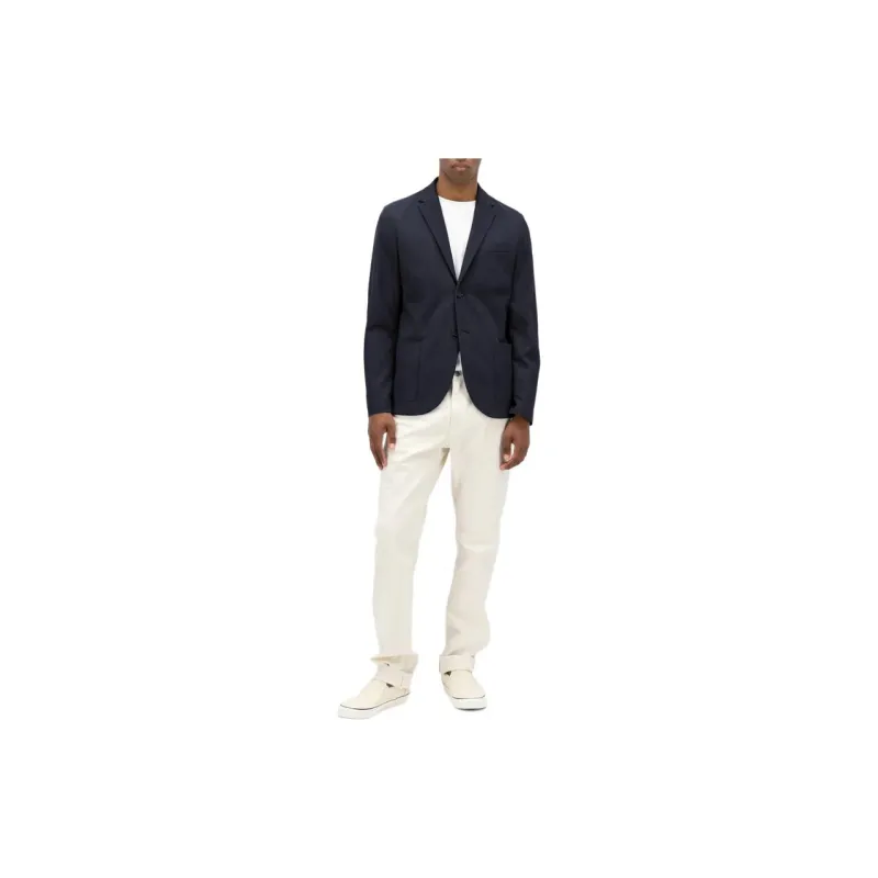HARRIS WHARF LONDON Single Breasted Tailored Blazer-2