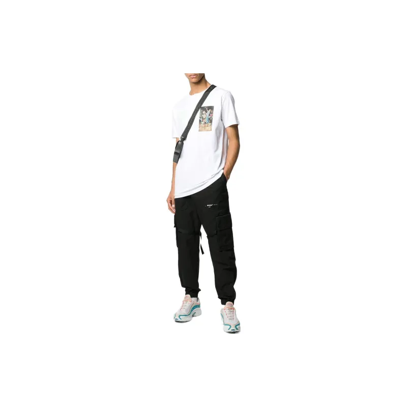 OFF WHITE T Shirts Men White-1
