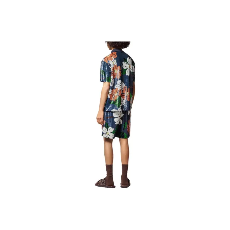 LOUIS VUITTON FW24 Shirt Men's Blue-2