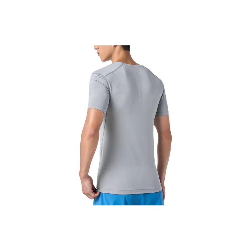 Asics Raglan Sleeve T-Shirt Men's Dark Gray-2
