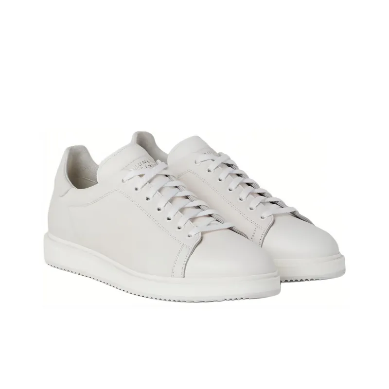 Brunello Cucinelli Round Toe Lace Up Sneakers-2